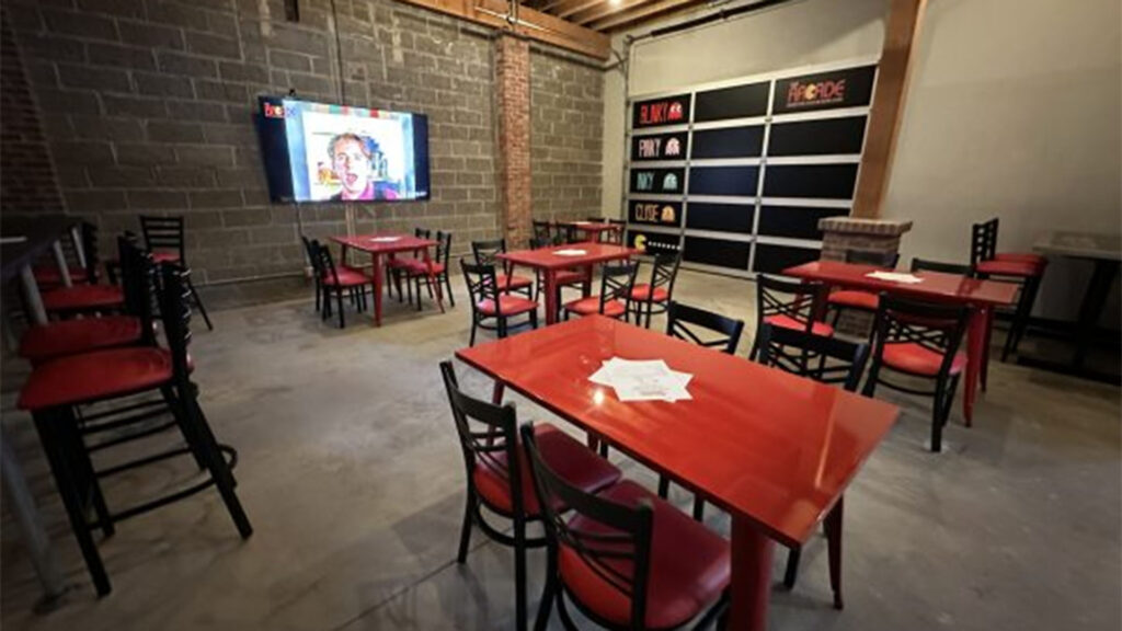 private party room for arcade birthday parties
