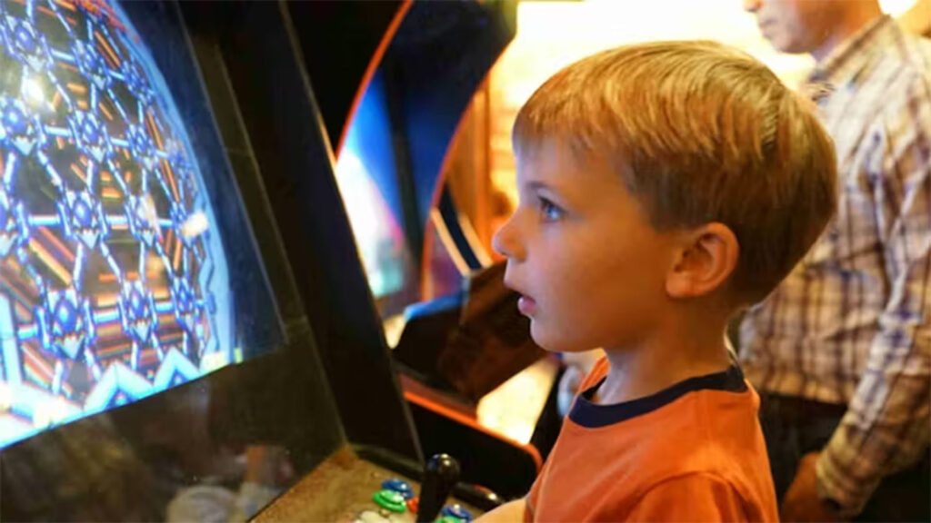 Retro arcades are great for kids and adults alike